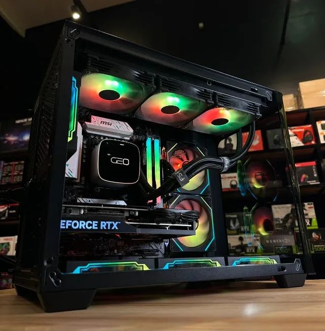 (LOJA FÍSICA) Pc gamer Ryzen 7 7800x3D + Rtx 5060ti DDR5, 32GB  - Foto 5
