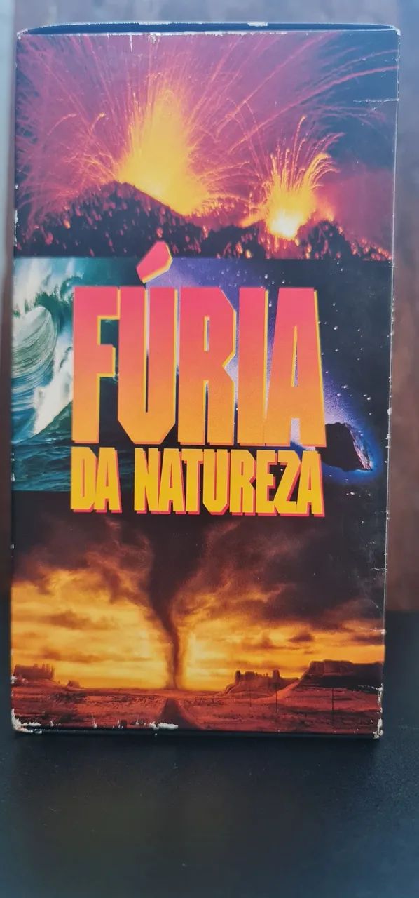 Coleção FÚRIA DA NATUREZA - 3 fitas VHS