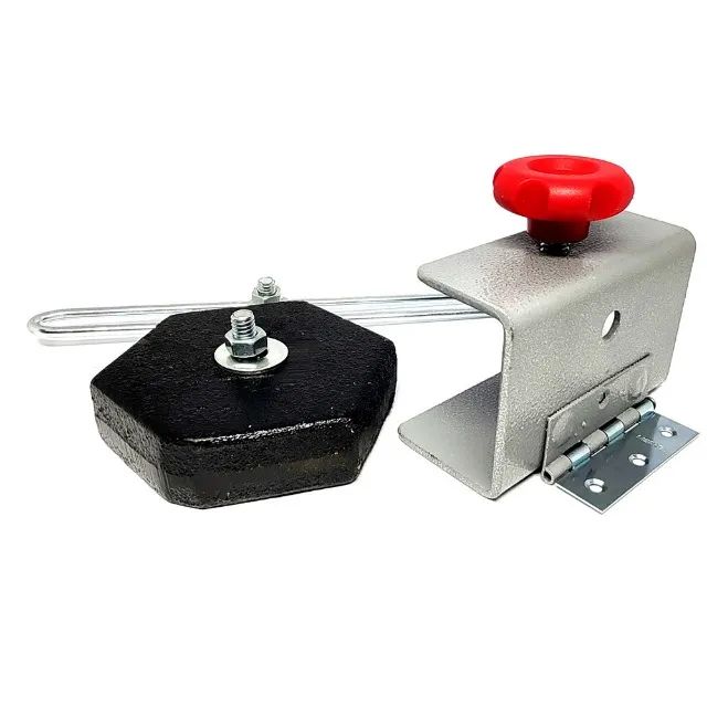 Garra para serigrafia 10 cm dobradiça com peso