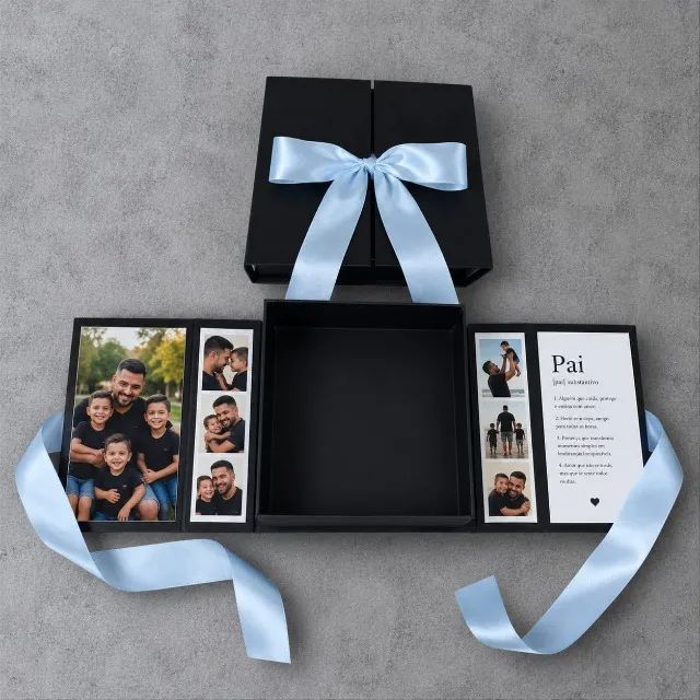 Caixa Personalizada para Presente, Convites, Casamentos e Eventos - Foto 4