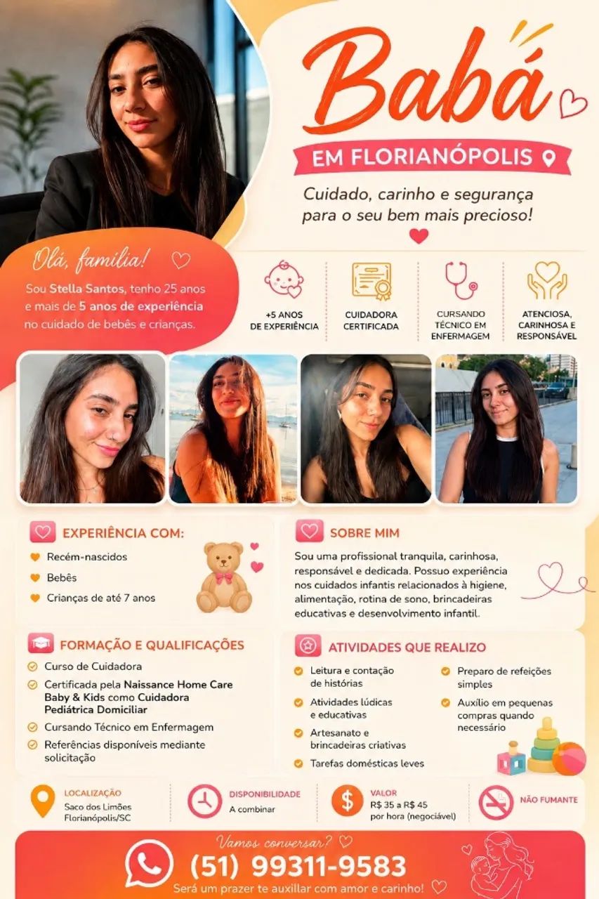 Babá e Cuidadora 