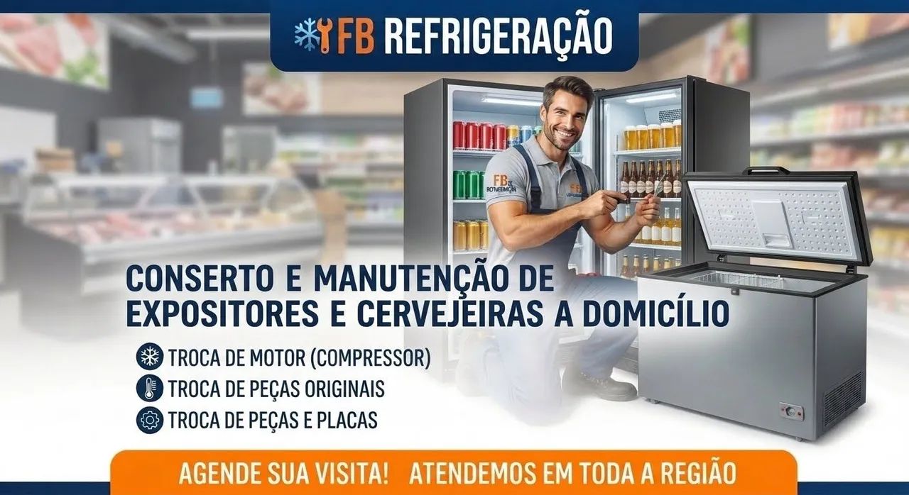 Conserto de expositor