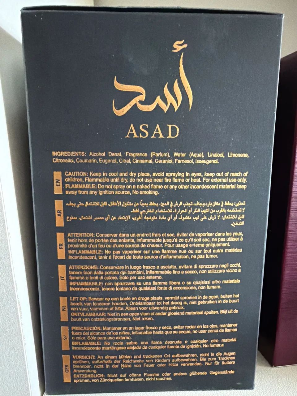 Asad Lattafa Perfume Eau de parfum 100ml - Foto 2