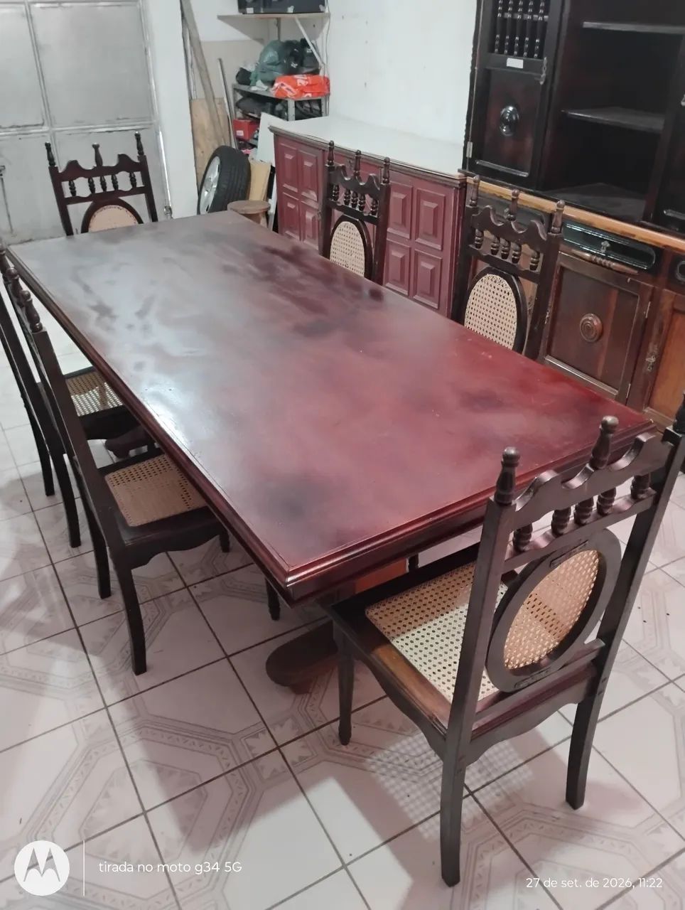 Mesa madeira compensado