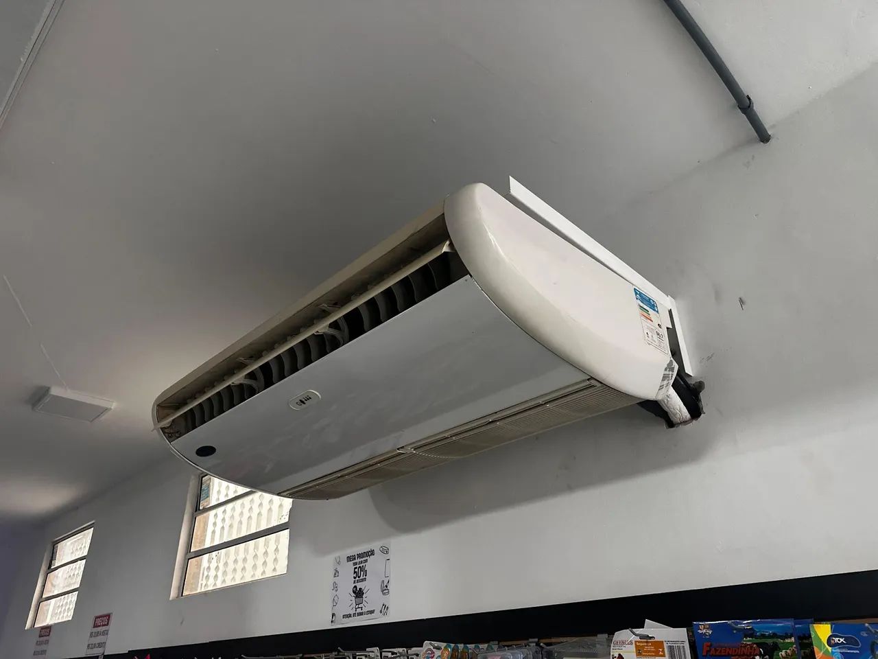 Eu tenho um ar condicionado de 36.000 BTUs na Courier