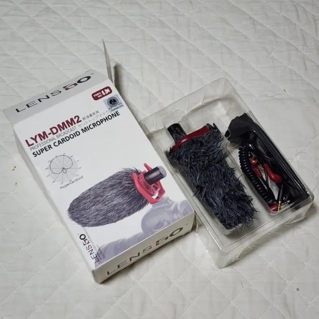 Microfone LENSO LYM-DMM2 Profissional | Super Cardioide + Deadcat - Foto 3