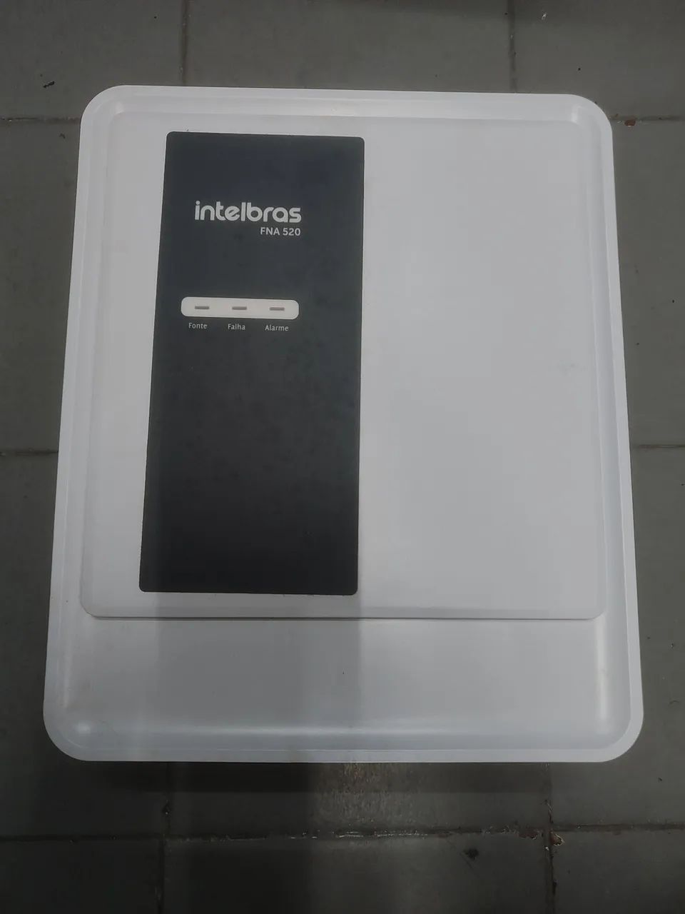 Fonte auxiliar Intelbras FBA 520 com baterias (nova)