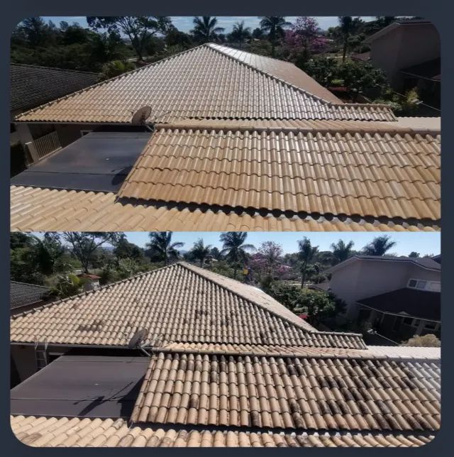 Limpeza de telhado sem água - Metodo L.S.S  - Foto 3