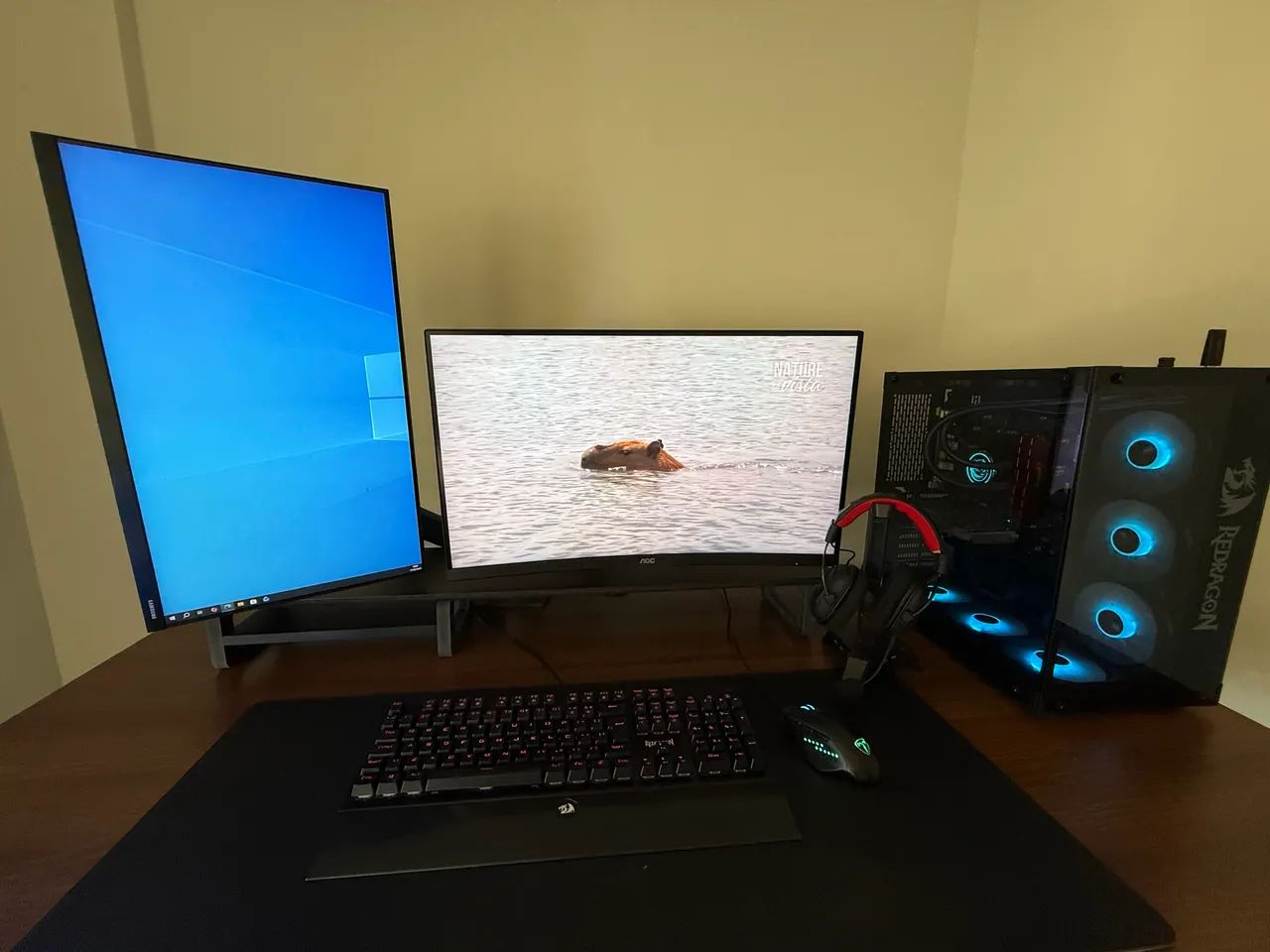 PC Gamer Completo + 2 Monitores (240Hz) | RTX 3050 + Setup Full ...