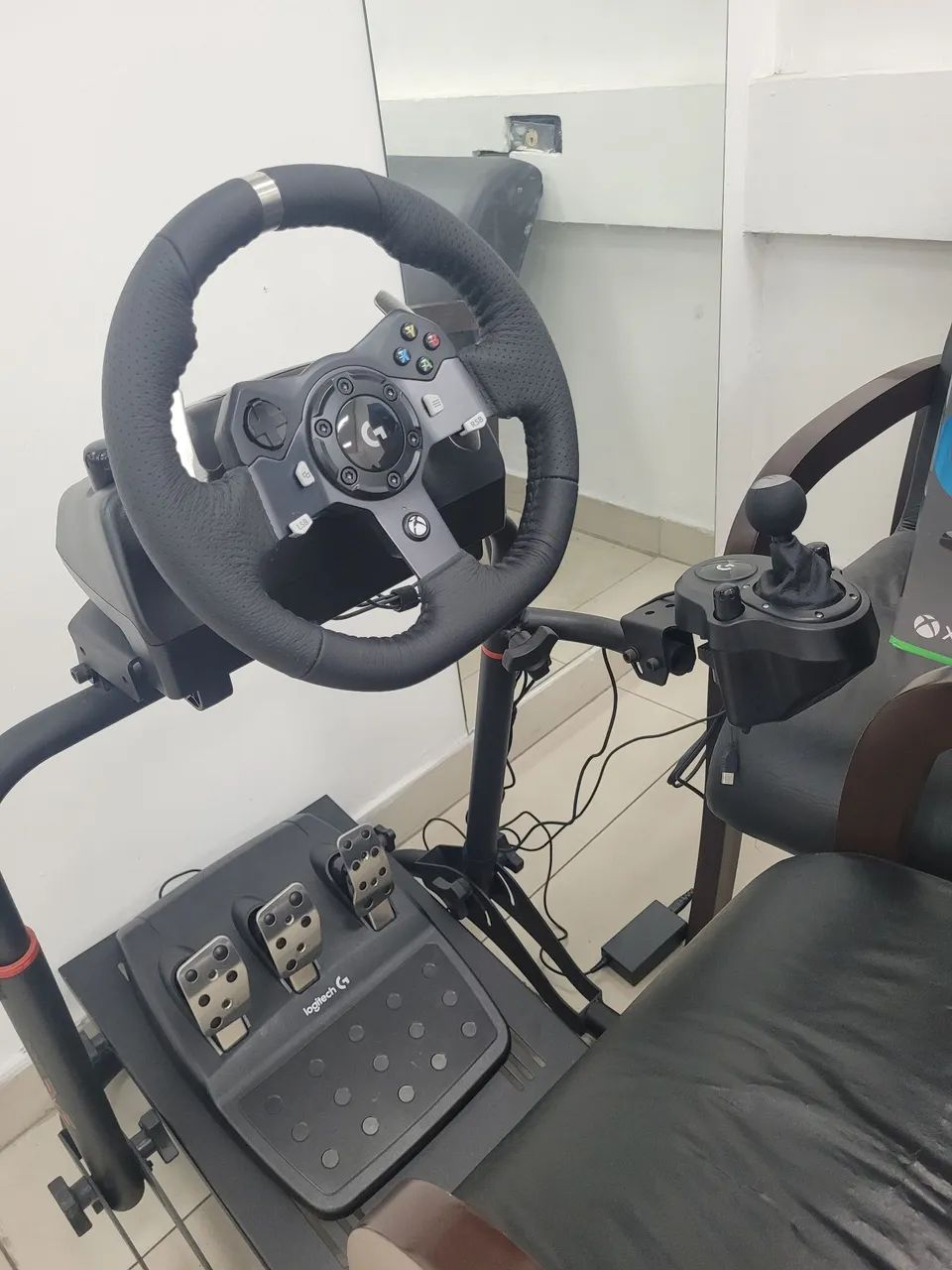 G920 Logitech + Câmbio + Cockpit Extreme  - Foto 4
