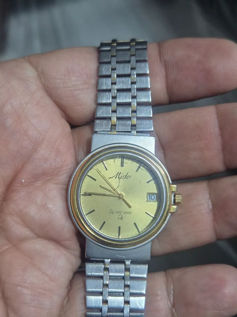 Relógio MIDO SWING LINE À QUARTZ   -   REVISADO/FUNCIONANDO PERFEITAMENTE - Foto 4