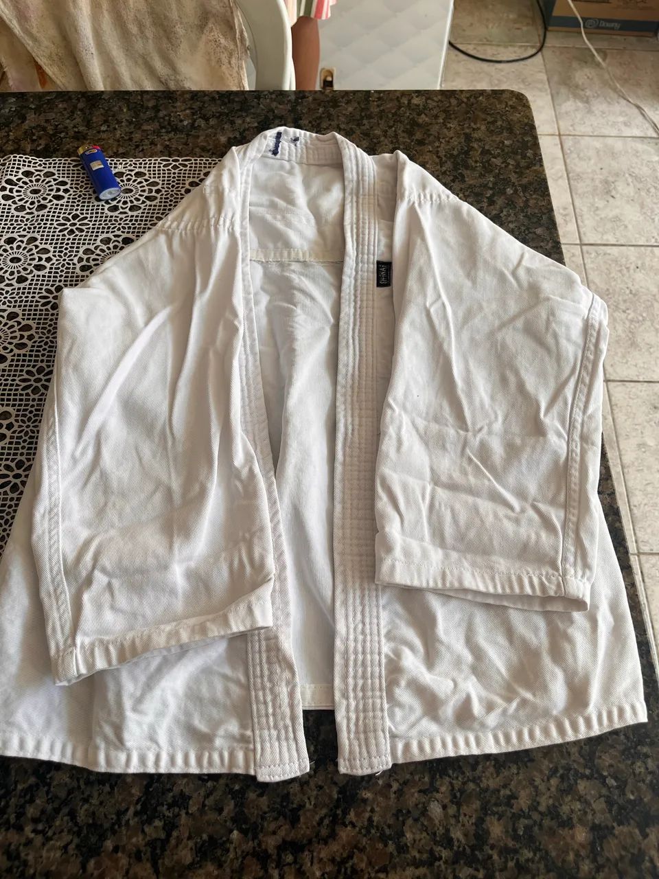 Kimono infantil branco 