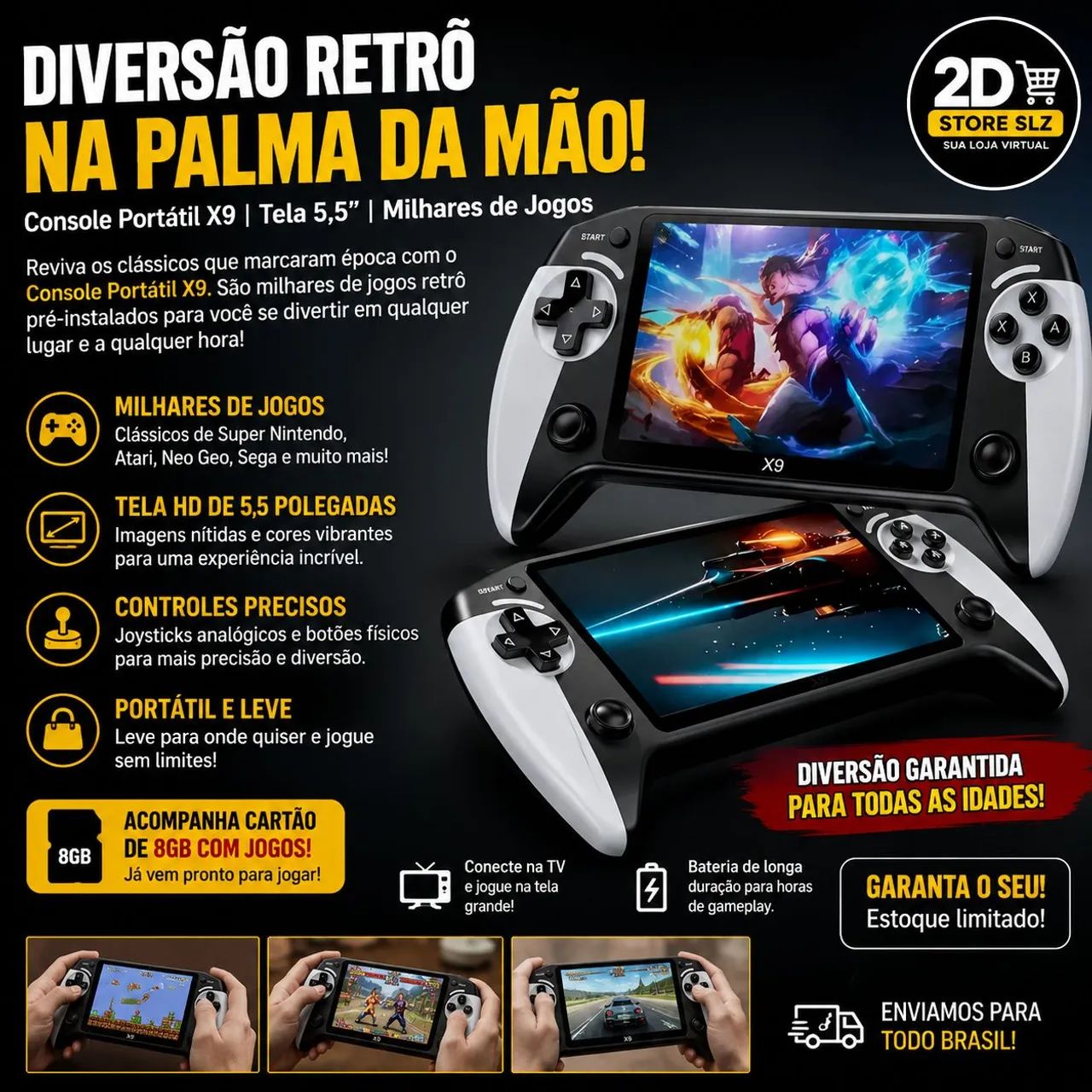 Console portátil X9 - Foto 2