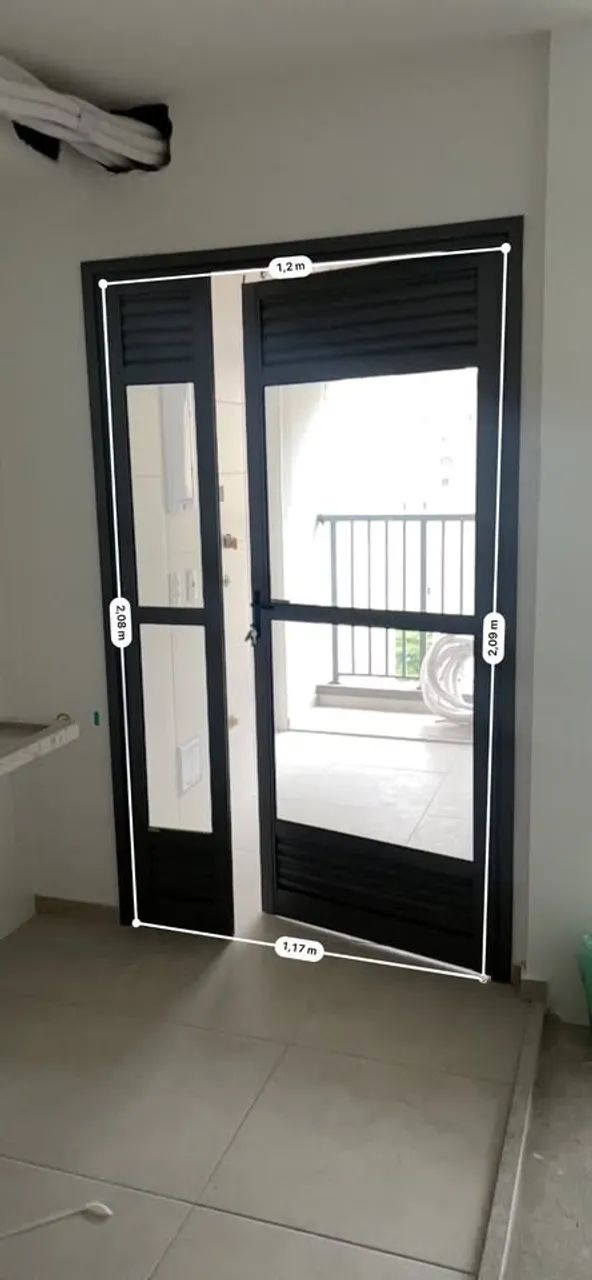 Porta de Alumínio com Vidro - Foto 3