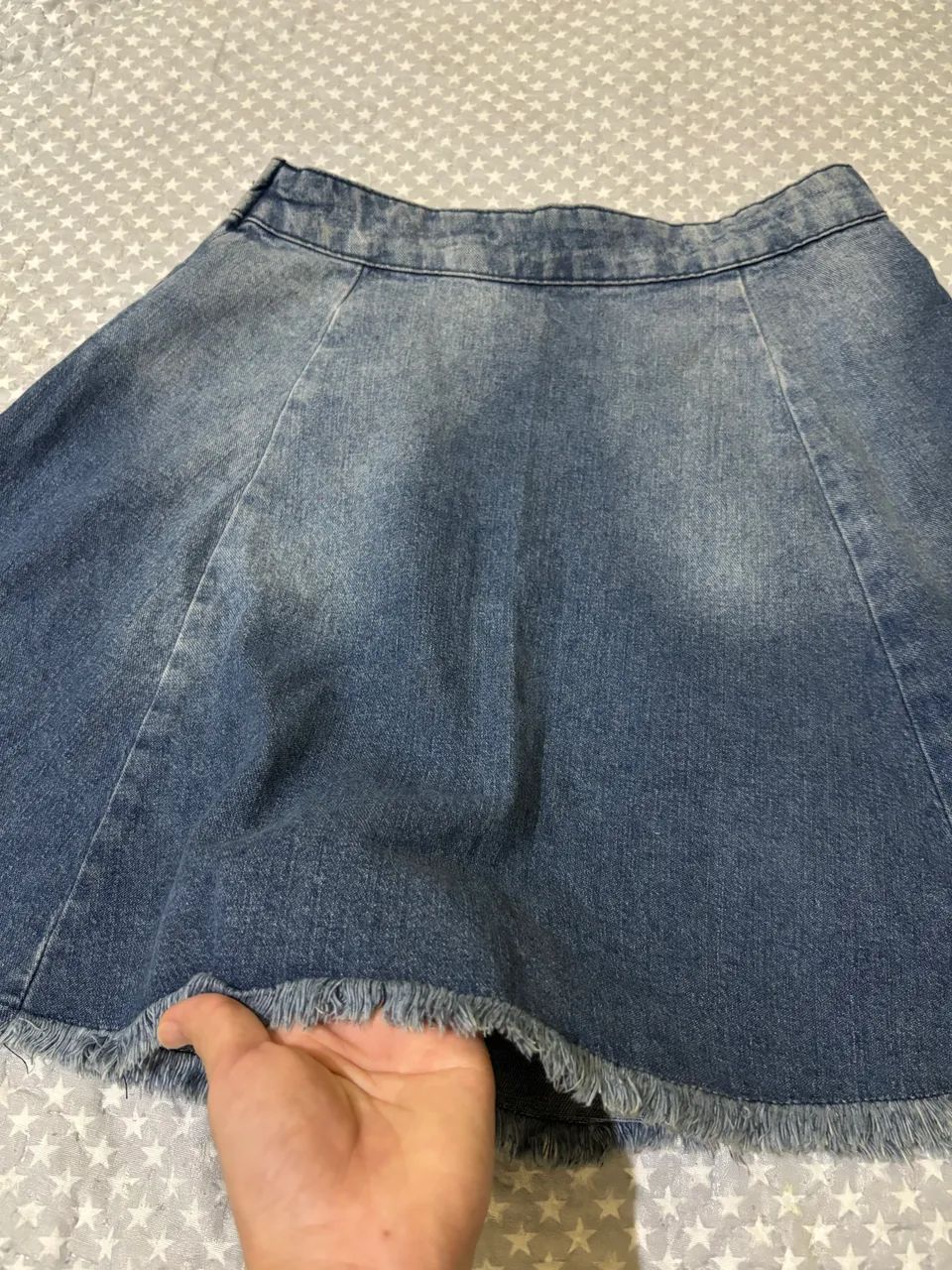 Saia jeans rodada RENNER