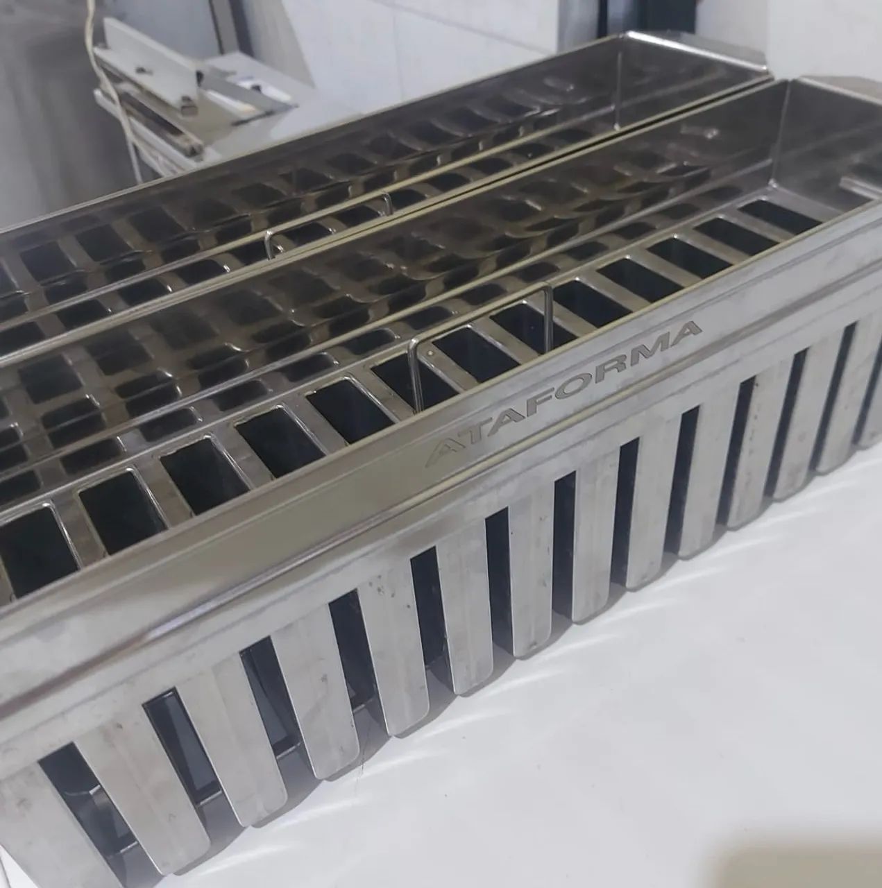 Formas de picolés 28 cavidades da ata forma modelo Wave nova