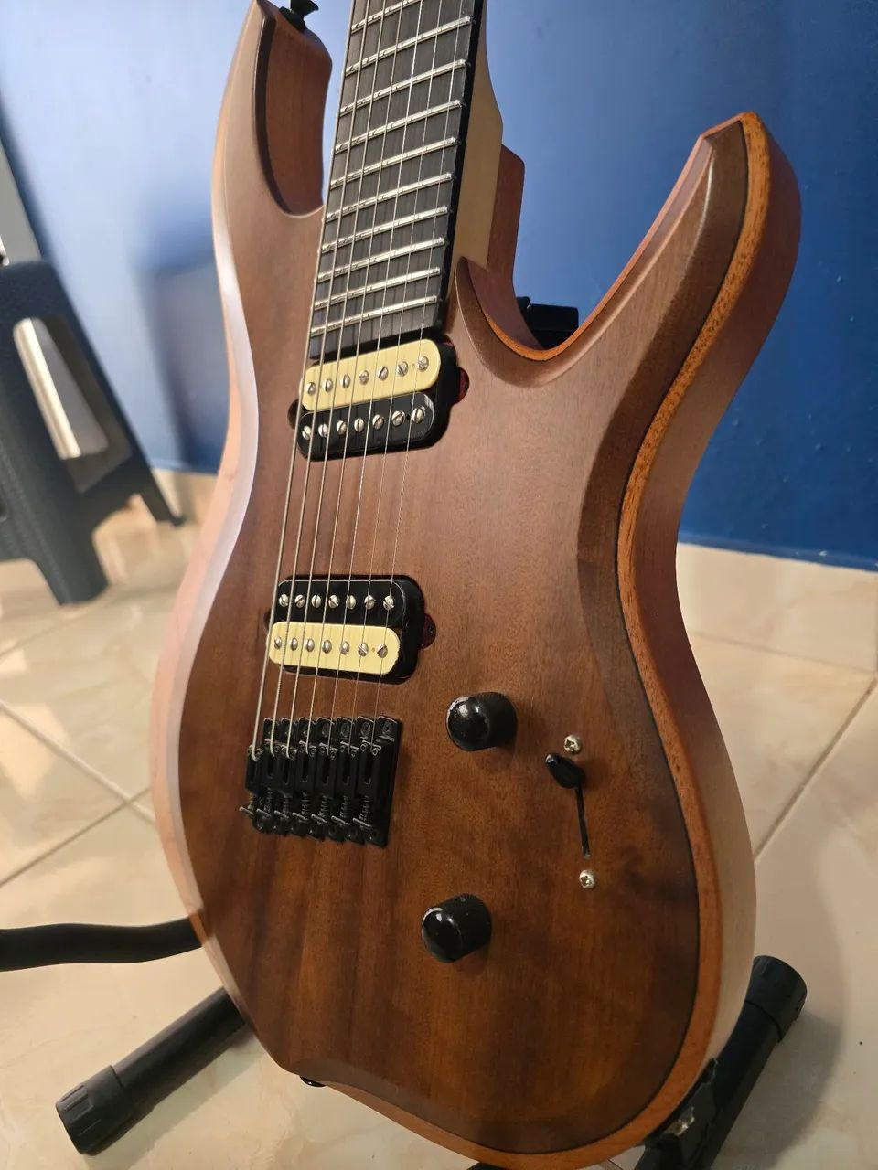 Guitarra Tagima True Range 7 Cordas Natural - Excelente Estado