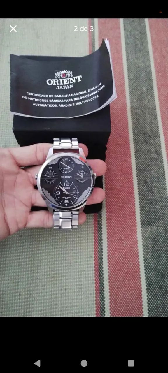 Relógio Orient inox  - Foto 2