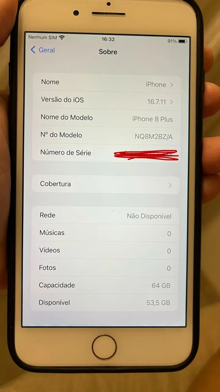 iPhone 8 Plus Branco - Foto 3
