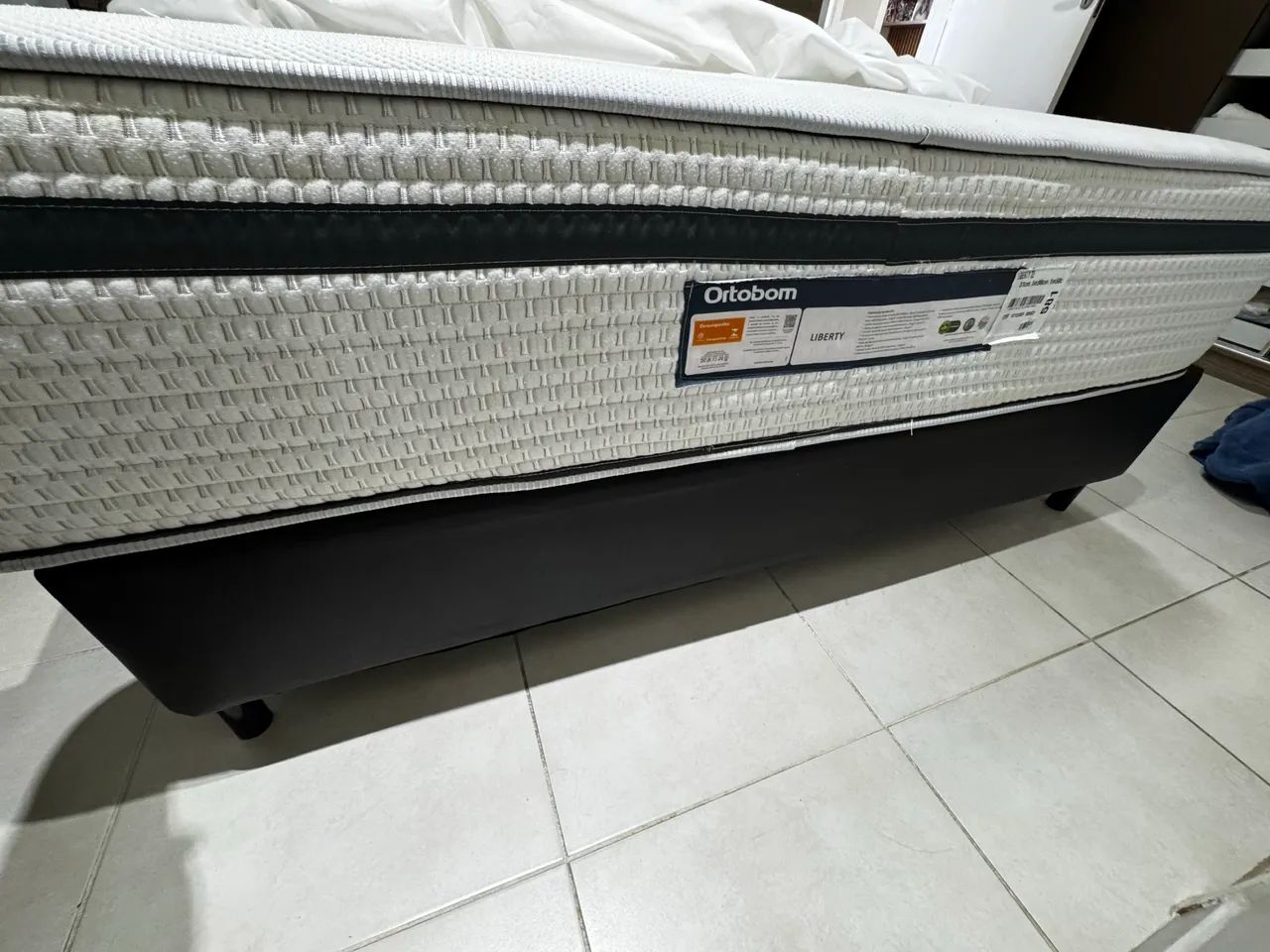 Cama box completa (colchão + base) ortobom - Foto 2