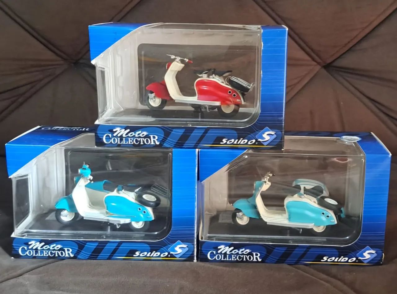 Miniatura de Moto 1:18 Lambretta LD 125 - Sólido 1:18