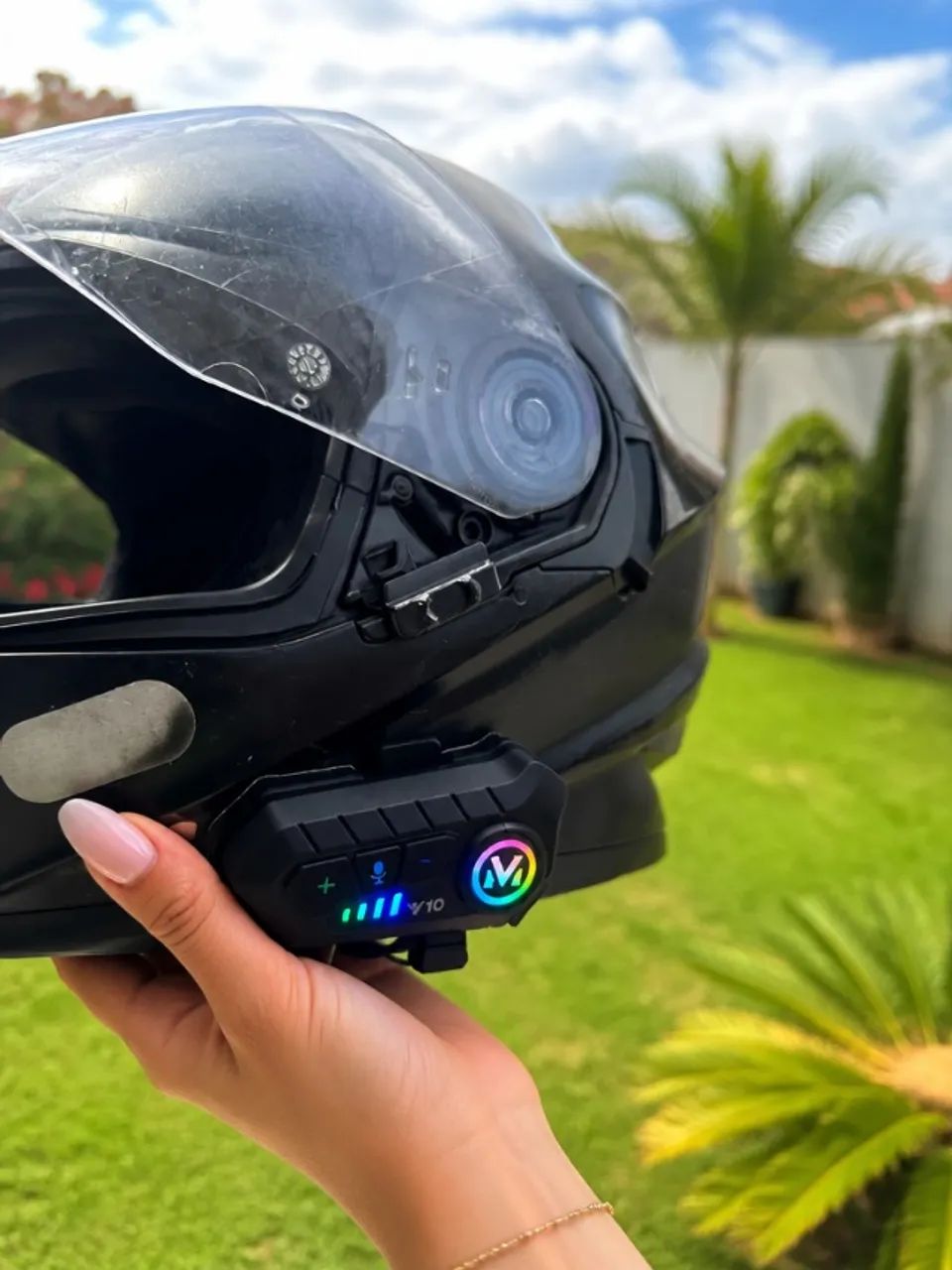 Fone Bluetooth para Capacete Motoqueiro