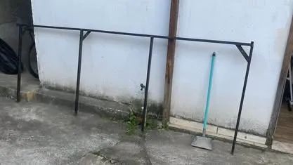 Esquadria Galvanizada Para fachada de loja Ou corrimão ou outros Retirada Vilar Carioca
