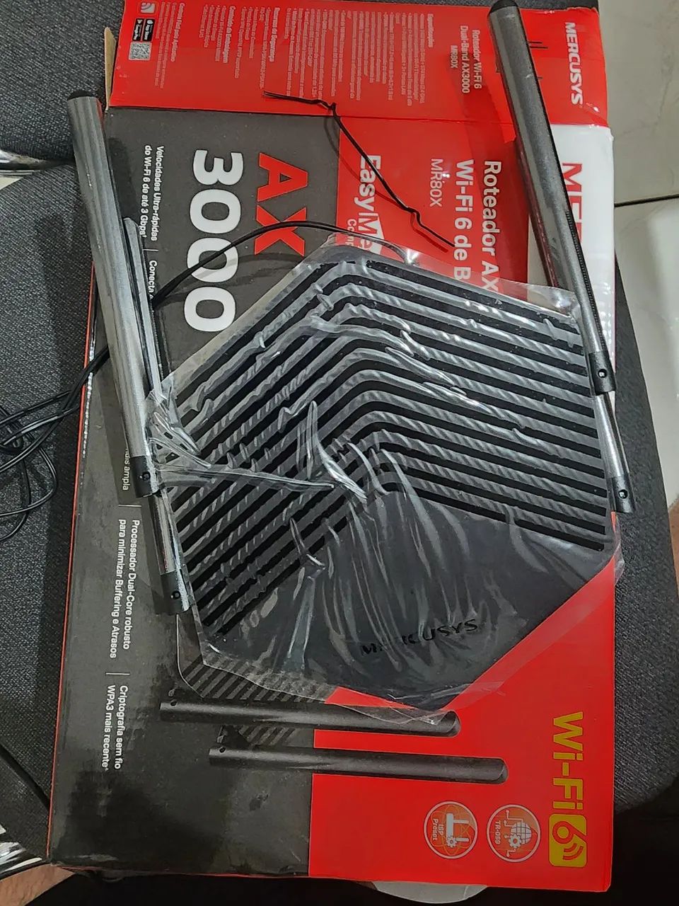 Roteador AX3000 Mercusys MR80X