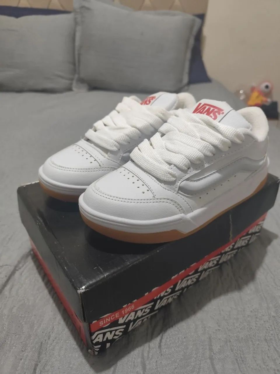 Tênis Vans Hylane Branco - Novo, Nunca Usado - Foto 2