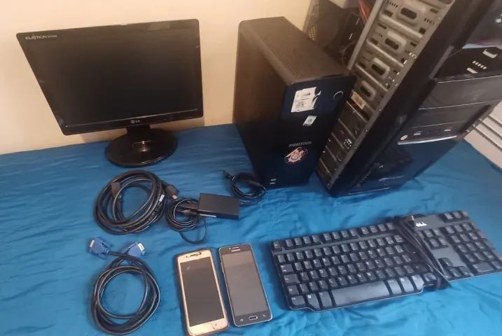Lote Eletronicos( Computadores, Celulares e Periféricos) - Foto 2