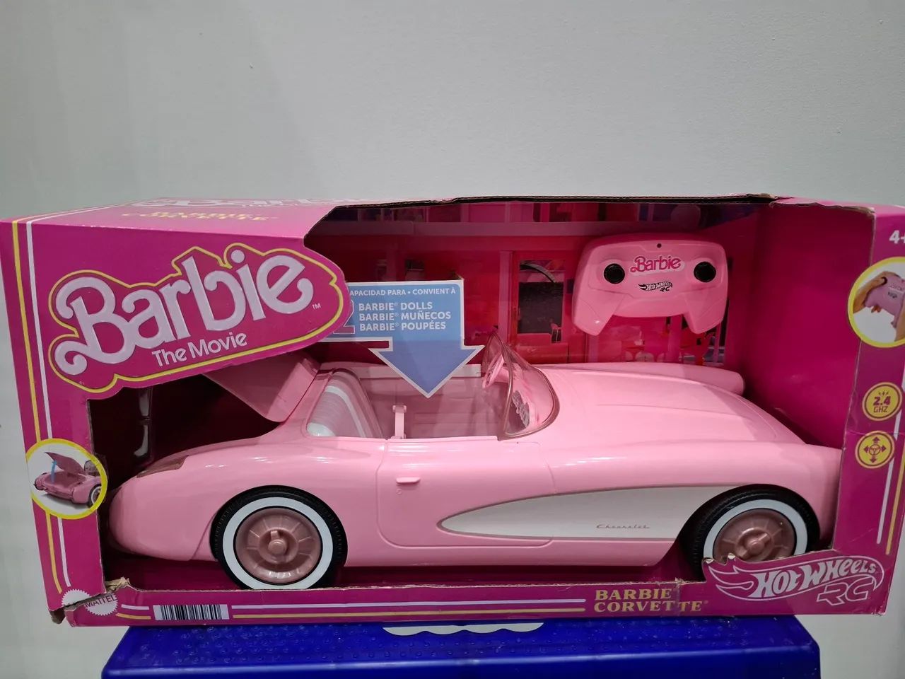 Carro boneca barbie collector corvette