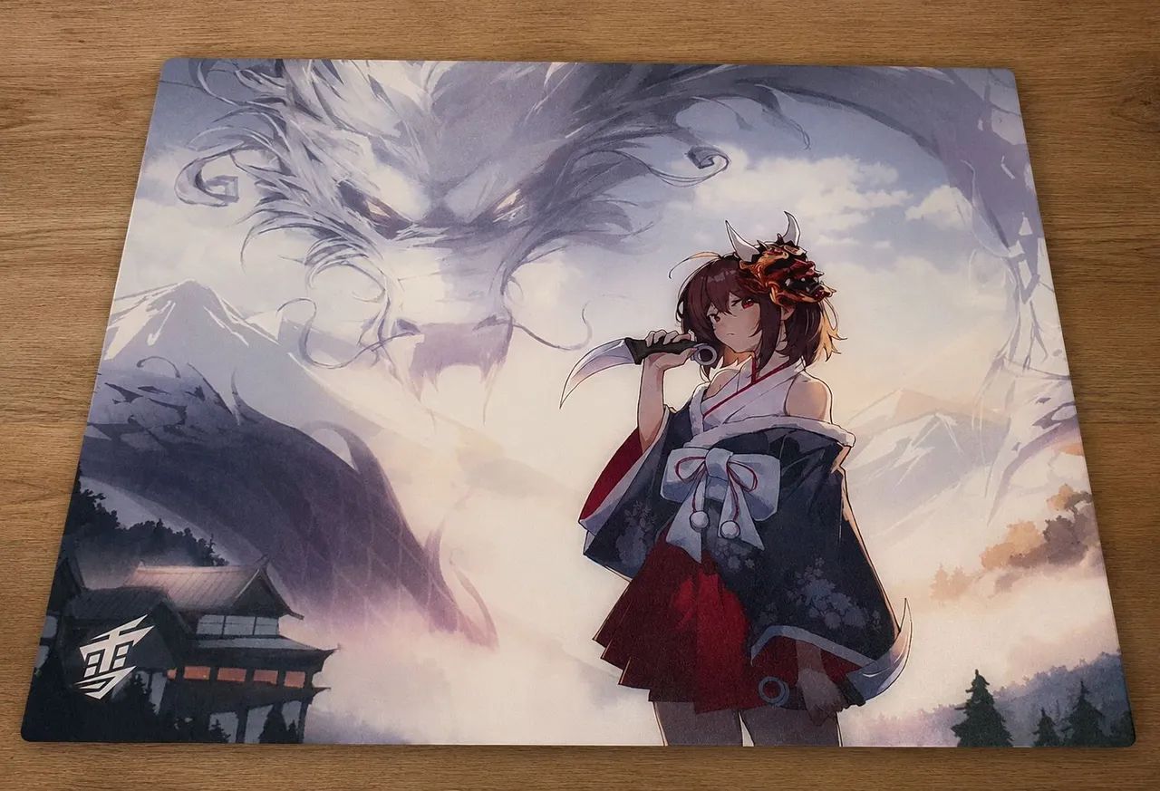 Mousepad vidro Yuki Aim - Periféricos e Acessórios de Computador