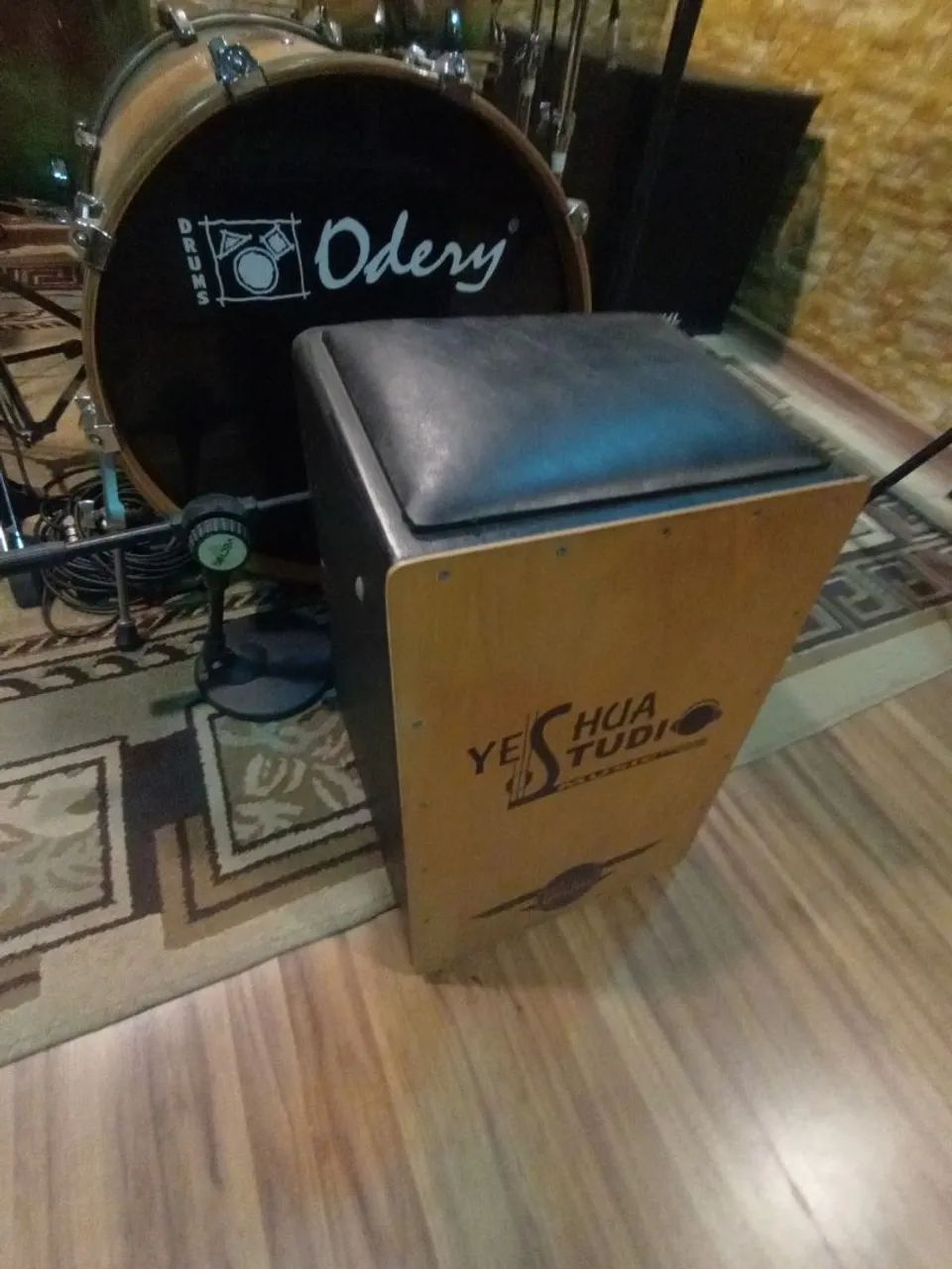 Cajon witler drums eletroacústico 2 entrada  - Foto 4