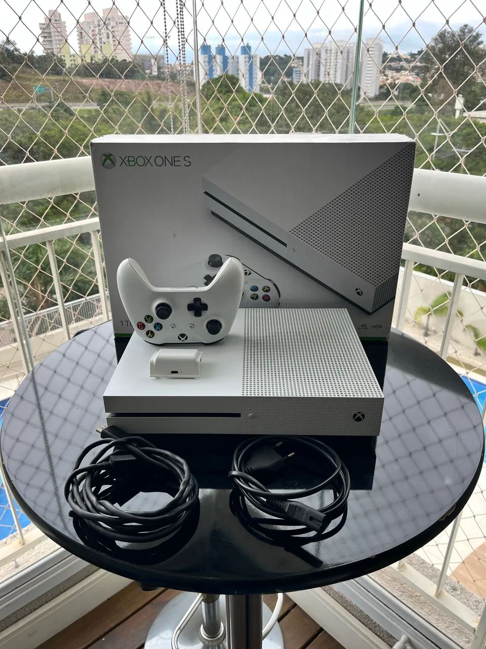 ? Xbox One S 1TB Branco | Completo | Caixa Original