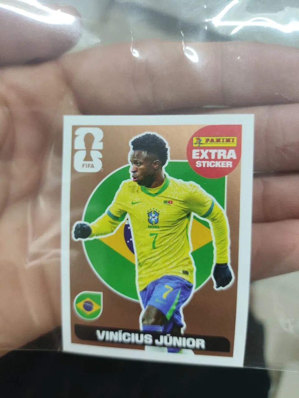 Figurinha legend Vini Jr Bronze  - Foto 2