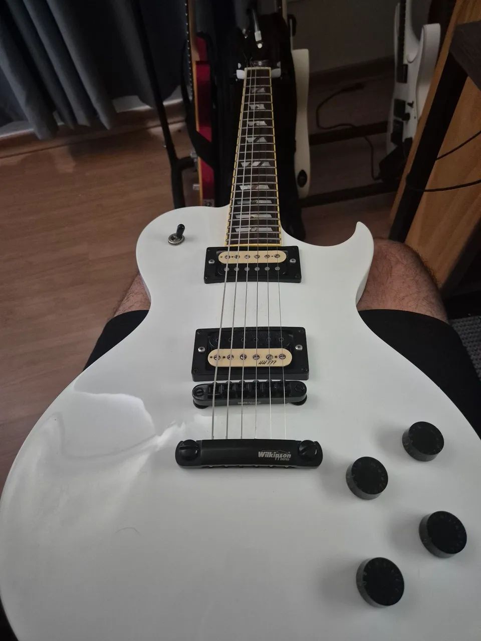 Guitarra sx com upgrades