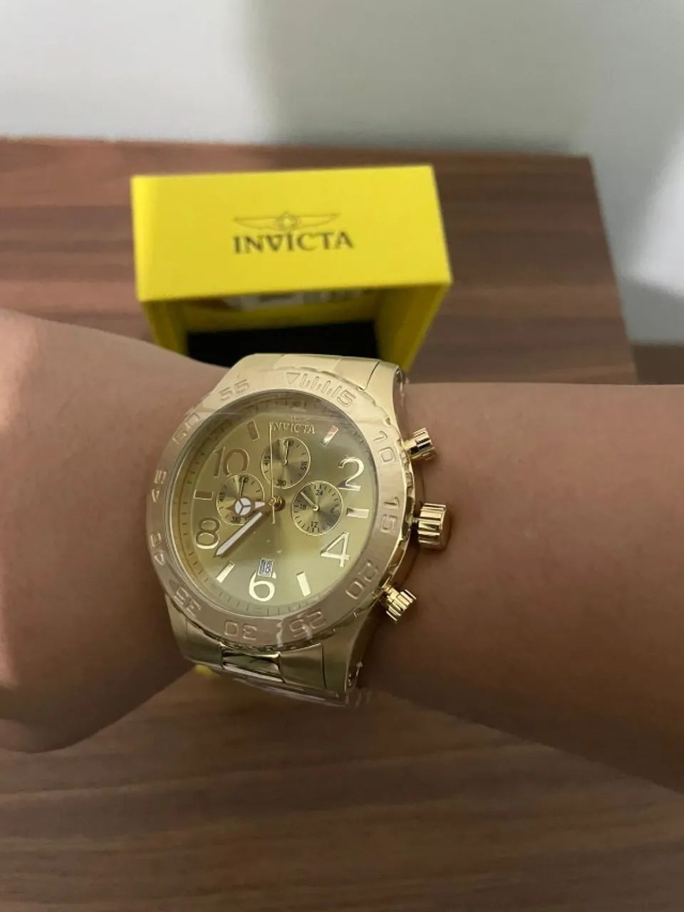 Invicta relógio masculino 1270 50mm - Foto 2