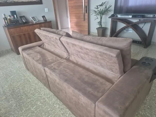 Sofá retrátil 3 lugares - Foto 3