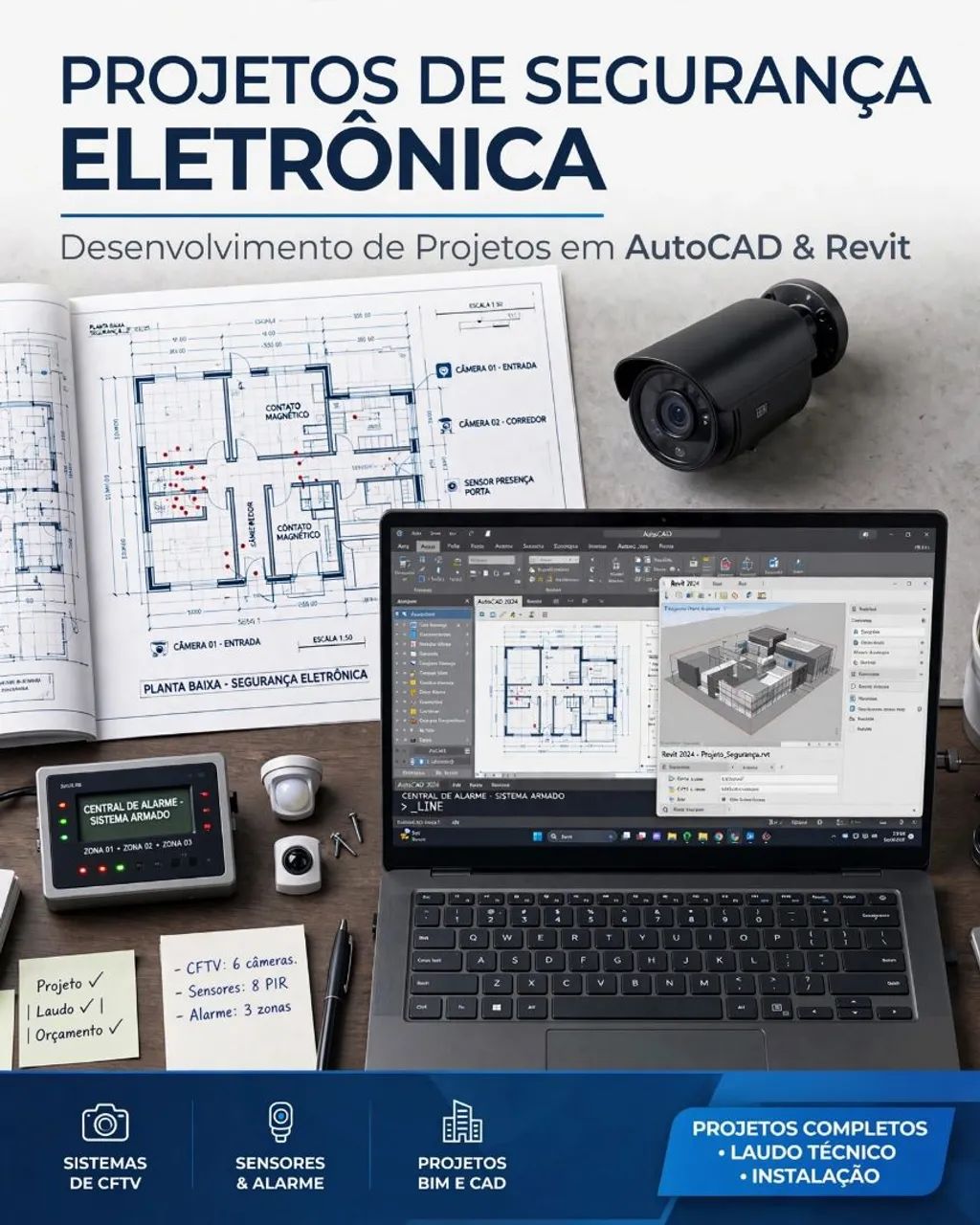 Projeto de Segurança Eletrônica