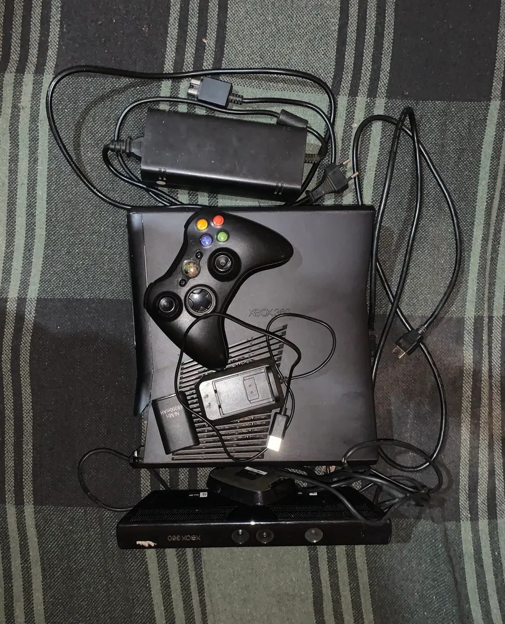 Xbox 360+ kinect+ Hd externo