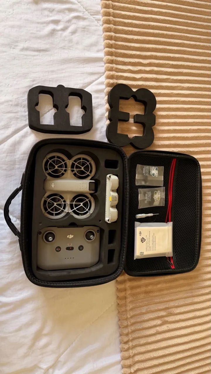 DRONE DJI NEO + CONTROLE + 3 BATERIAS + CASE