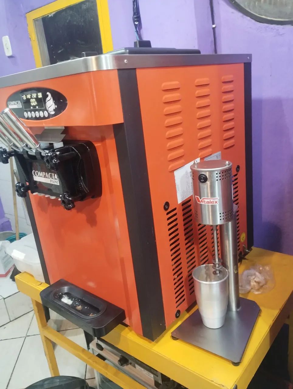 Venda de máquinas de sorvete expresso  - Foto 3