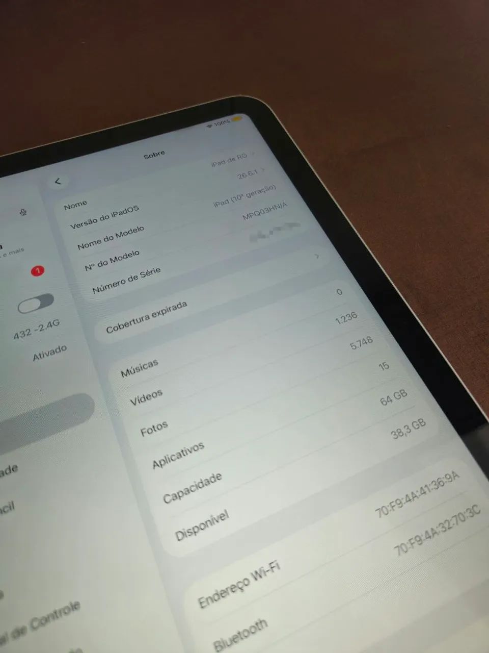 iPad 10 Prata  - Foto 4