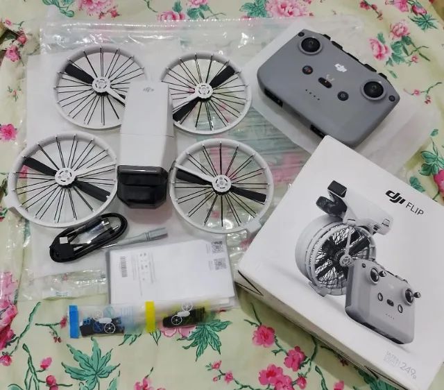 dji drone flip standard super novo 2 voos com 4K, 60 FPS, Sensor CMOS, Até 50 minu c caixa - Foto 4