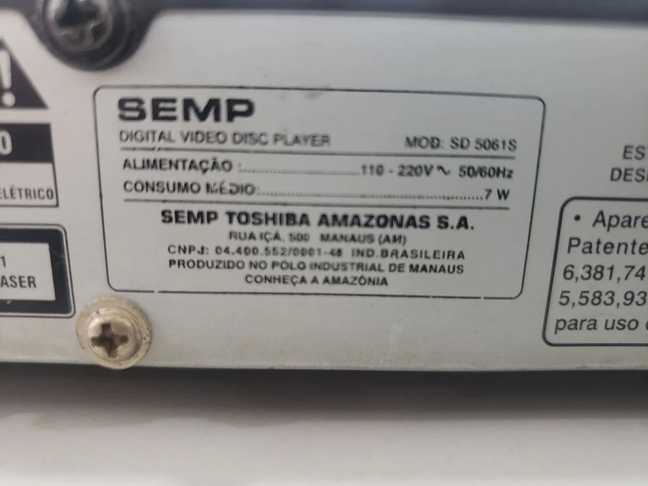 DVD Player SEMP  - Foto 5