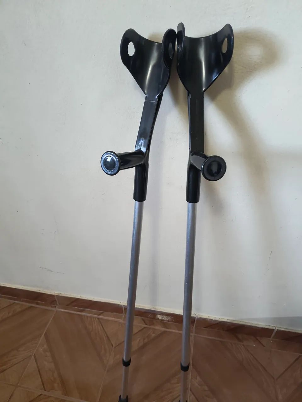 Par de muletas ajustável - Usado