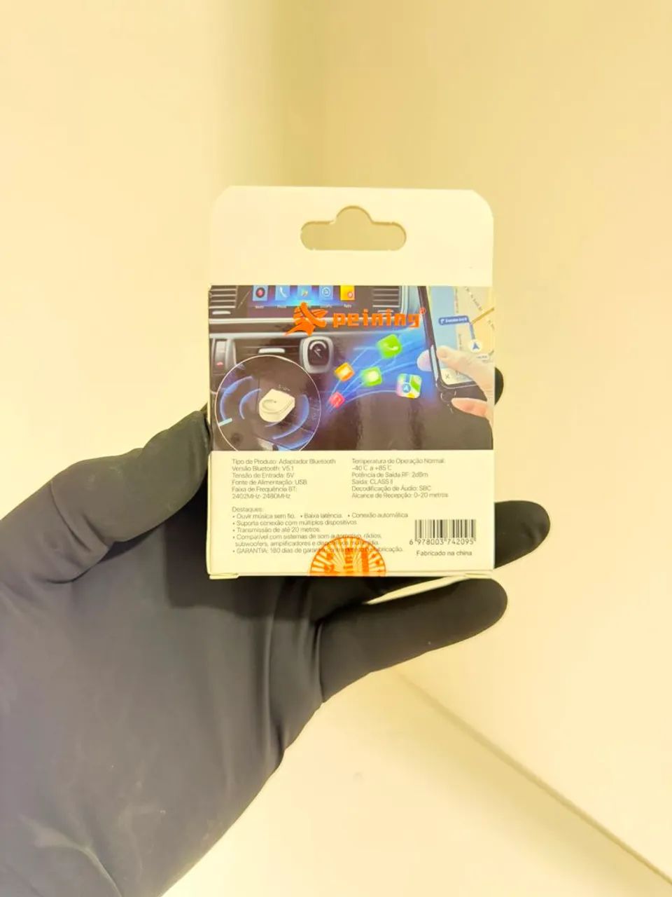 Adaptador bluetooth para carro  - Foto 2