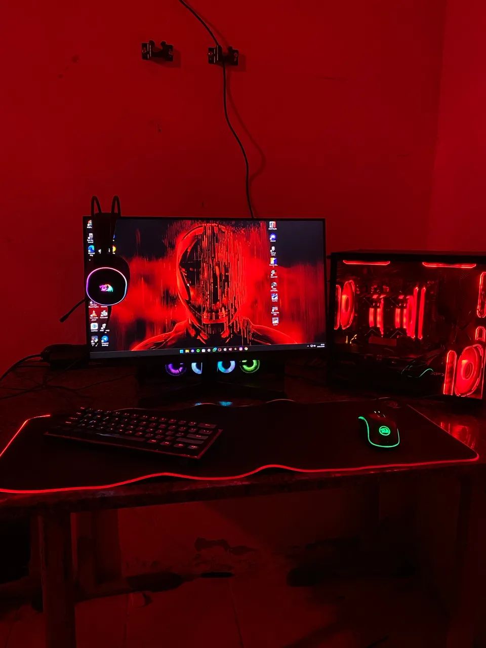 PC Gamer Completo  RX7600 3 fans