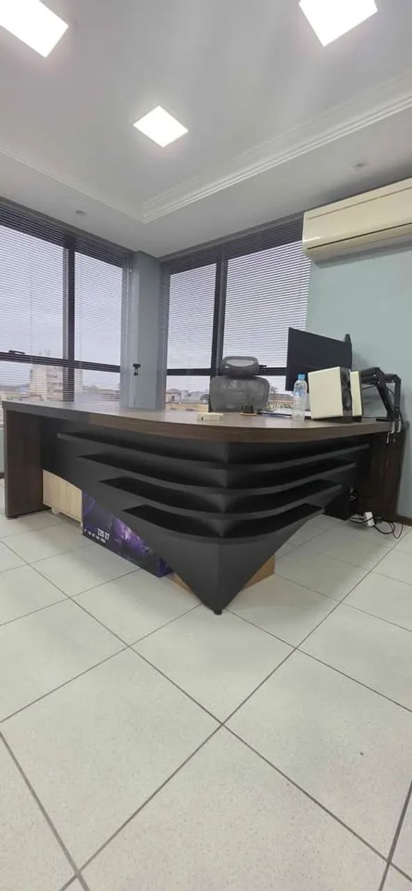 Mesa de escritório escrivaninha tamburato NOVA E COM NF