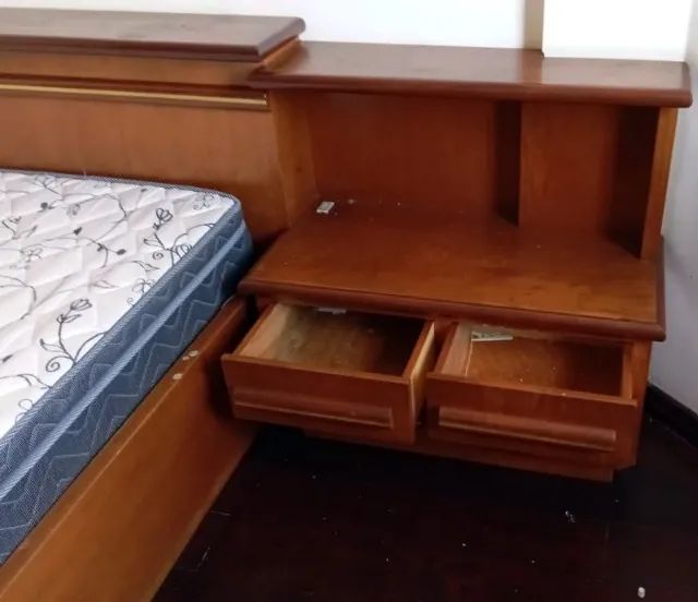 Cama casal  madeira   - Foto 4